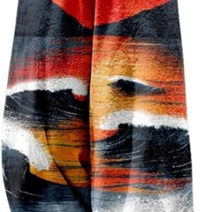 ZOCAVIA Boho Floral Lantern Pants for Women