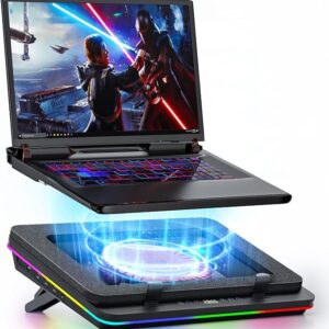 GT600 RGB Laptop Cooling Pad Equipped with Gigantic Turbo