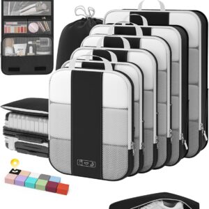10 Set Compression Packing Cubes for Travel Essentials