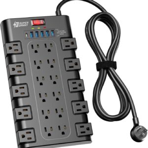 Power Strip, SUPERDANNY Surge Protector