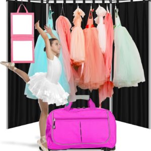 3Pcs Privacy Curtain for Dance Bag Suitcase