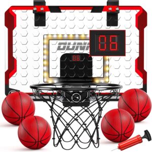 TEMI Indoor Basketball Hoop for Kids,